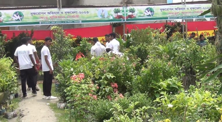 বরগুনায় বৃক্ষ মেলা শুরু