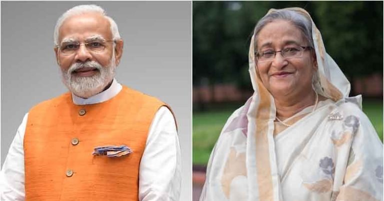 চাঁদের মাটিতে সফল অবতরণে মো‌দি‌কে শেখ হা‌সিনার অভিনন্দন