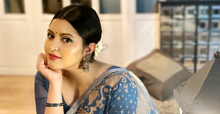 শুটিংয়ে ফিরলেন পরীমণি