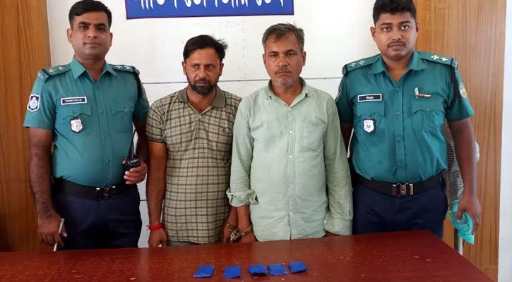 বরিশালে আবাসিক হোটেলে ইয়াবাসহ আটক ২