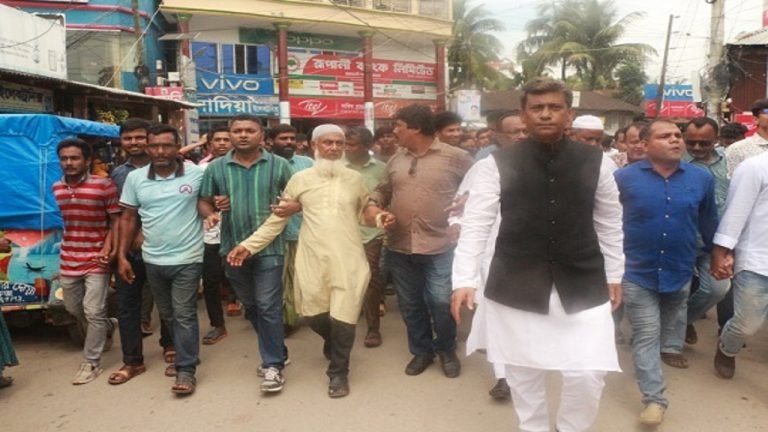 আমতলীতে গোলাম সরোয়ার টুকু গনসংযোগ ও পথসভা