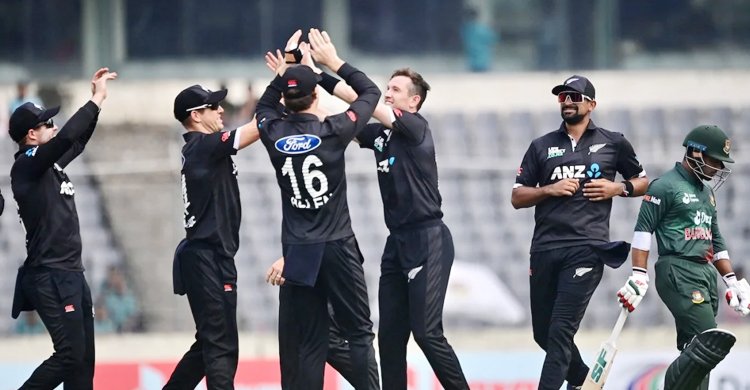 ব্যাটিং ব্যর্থতায় বিশ্বকাপের আগে সিরিজ হার বাংলাদেশের