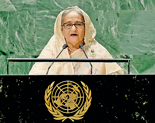 জাতিসংঘে দেওয়া ভাষণে মানবাধিকার রক্ষায় অঙ্গীকার প্রধানমন্ত্রীর