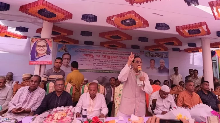 বাউফলে আওয়ামী লীগের পৃথক ৩ গ্রুপের শান্তি সমাবেশ