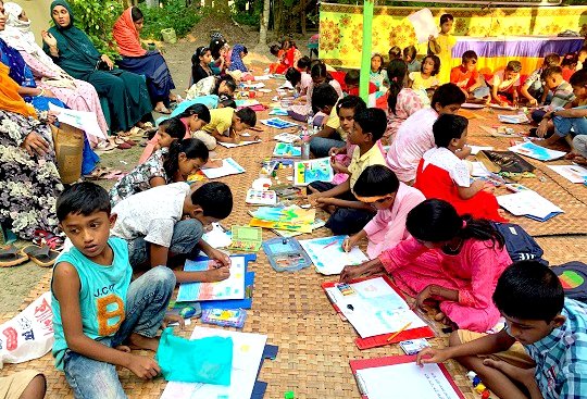 লেখিকা কুসুম কুমারী দাশ স্মরণে চিত্রাংকন প্রতিযোগিতা