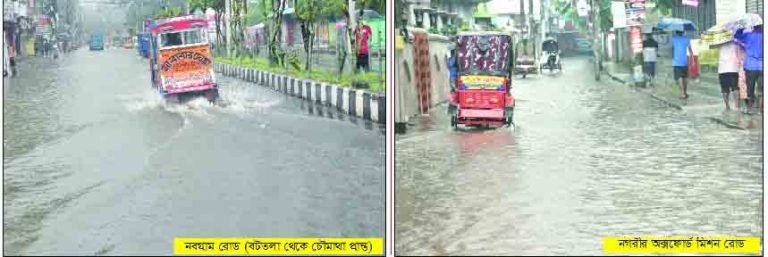 বৃষ্টি কমবে আজ থেকে, রোদের দেখা মিলবে কাল