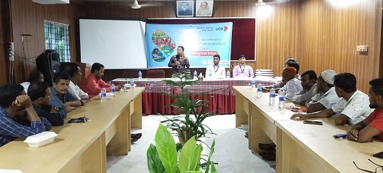 নাজিরপুরে দিনব্যাপী প্রান্তিক কৃষকদের প্রশিক্ষণ