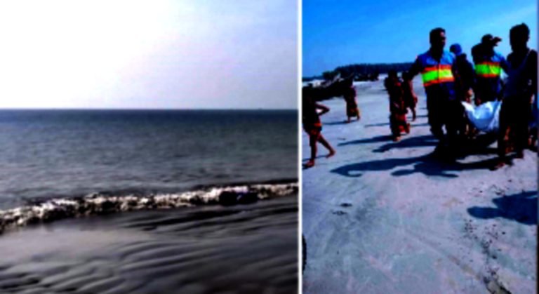 কুয়াকাটার গঙ্গামতি সৈকতে ভেসে উঠলো অজ্ঞাত মরদেহ 