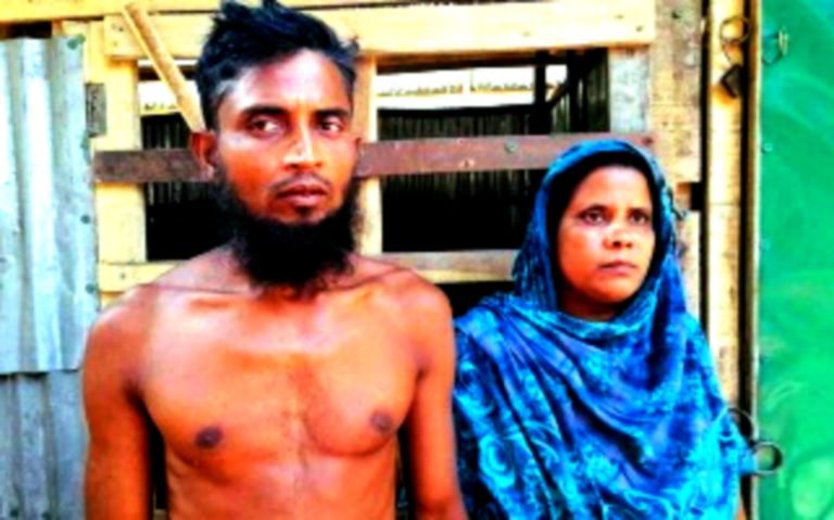 বাউফলে জমি বিক্রি না করায় ৩ মাস ধরে ঘর ছাড়া জেলে দম্পতি