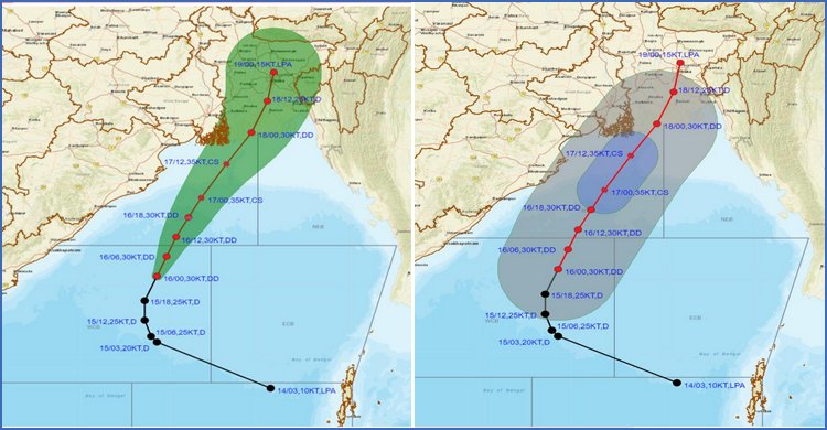 সাগরে সৃষ্টি হচ্ছে ঘূর্ণিঝড় ‘মিধিলি’, আঘাত হানতে পারে বাংলাদেশে