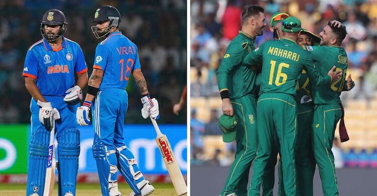 দক্ষিণ আফ্রিকার বিপক্ষে টস জিতে ব্যাটিংয়ে ভারত