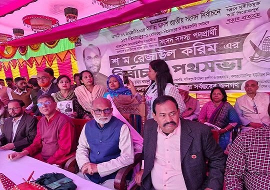 ‘দেশকে উন্নয়নের শিখরে নিতে হলে নৌকার বিকল্প নেই’