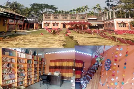 আগৈলঝাড়ার কচুরিপানায় আয় হবে ২৫ লাখ মার্কিন ডলার