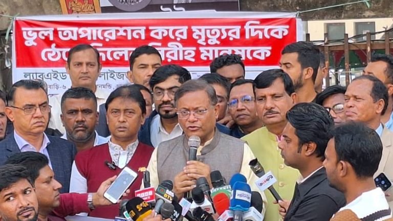 বিএনপির ভোট বর্জনের গর্জন গাড়ির হর্নের মধ্যে হারিয়ে গেছে: হাছান মাহমুদ