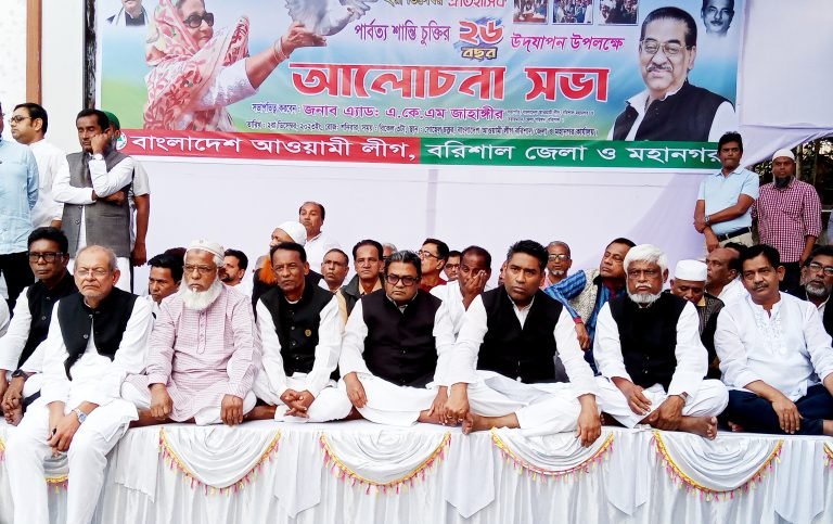 বরিশাল সিটি মেয়রের পাশে থাকবেন জেলা পরিষদের চেয়ারম্যান