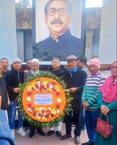 কাউখালীতে বঙ্গবন্ধুর স্বদেশ প্রত্যাবর্তন দিবস পালন