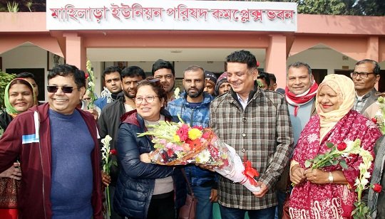 সুইজারল্যান্ডের এম্বাসেডর প্রতিনিধির বরিশালে পরিদর্শন
