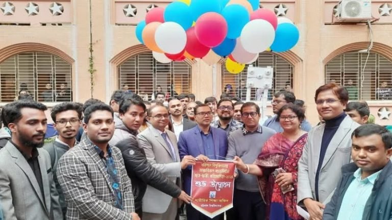 বরিশাল বিশ্ববিদ্যালয়ে আন্তঃবিভাগ ব্যাডমিন্টন টুর্নামেন্ট শুরু