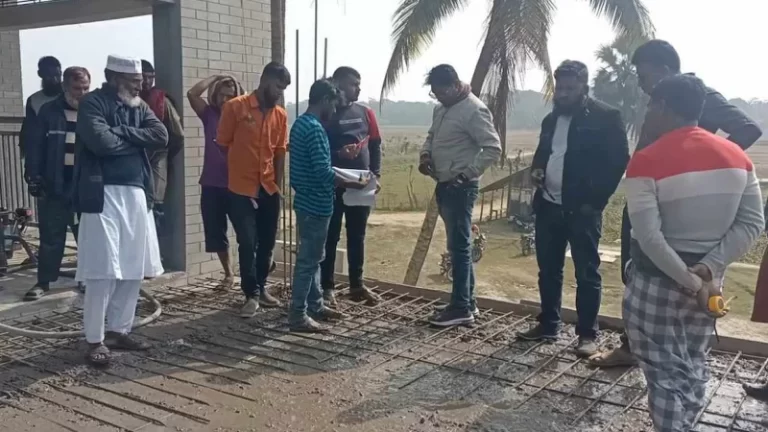 কুয়াকাটায় বিদ্যালয় ভবন নির্মাণে অনিয়মের অভিযোগ