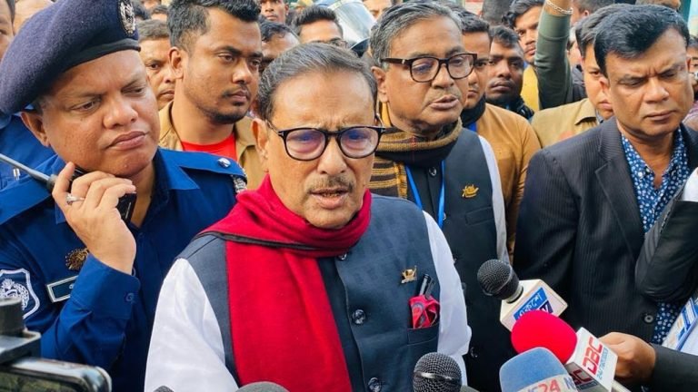 ভোট বর্জনকারীদের ভোটাররা বর্জন করেছে : ওবায়দুল কাদের