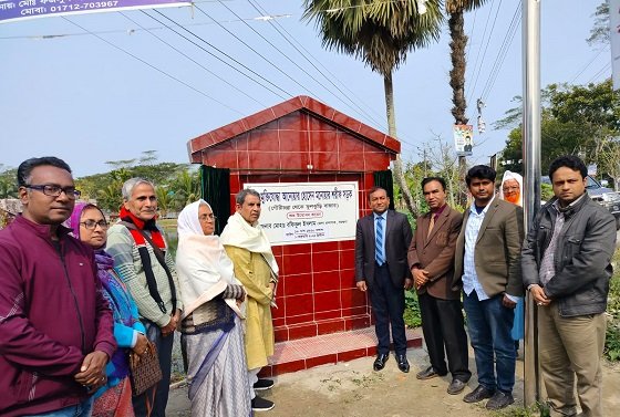 বরগুনায় মুক্তিযোদ্ধার নামে সড়ক উদ্বোধন