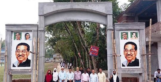 বরিশালে নির্মিত হচ্ছে মুক্তিযোদ্ধা হাসানাত তোড়ন