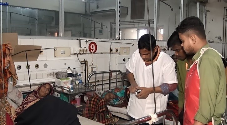বরিশালে শীতে বাড়ছে আগুনে পোড়া রোগী সংখ্যা