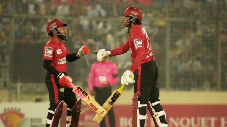 রংপুরকে হারিয়ে ফাইনালে বরিশাল