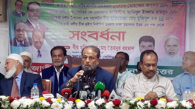 জাপা সম্পর্কে মানুষের ধারণা ভালো নয় : জি এম কাদের