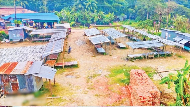 বরিশালে শিশুপার্কের জমিতে আ’লীগ নেতার অবৈধ বাজার