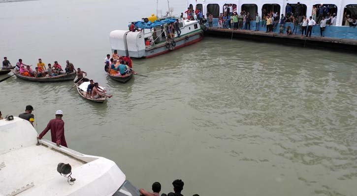 কীর্তনখোলায় লঞ্চের পাখায় কাটা পড়ে নিখোঁজ জেলের পা উদ্ধার