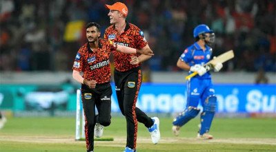 হায়দরাবাদের রেকর্ড সংগ্রহ তাড়ায় ৩১ রানে হারলো মুম্বাই