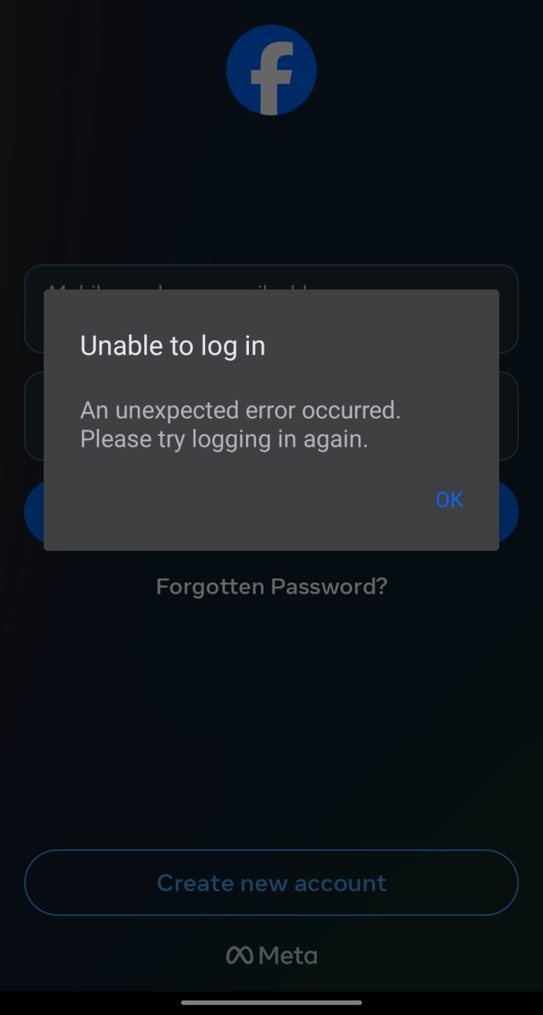 ফেসবুক-ইনস্টাগ্রামের সার্ভার ডাউন
