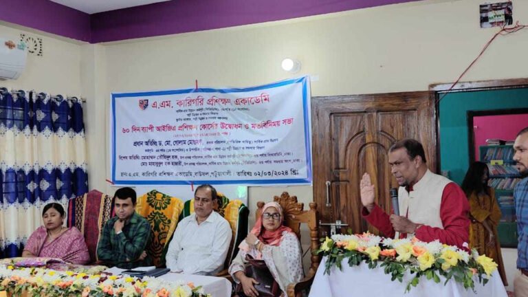 বাউফলে আইজিএ প্রশিক্ষণ কোর্সের উদ্বোধন