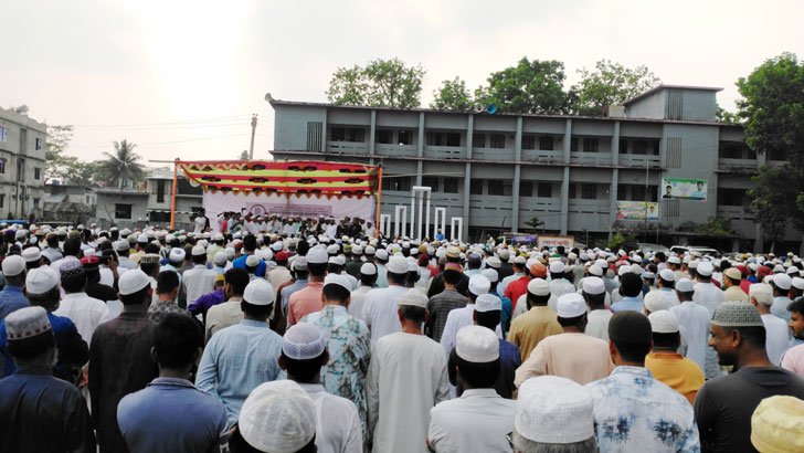সুলতান আহমেদ হাওলাদারের দাফন সম্পন্ন 