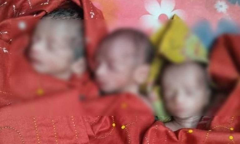 একসঙ্গে ৩ ছেলে সন্তানের জন্ম দিলেন গৃহবধূ