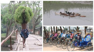 বরিশালে তীব্র গরমে অতিষ্ঠ জনজীবন