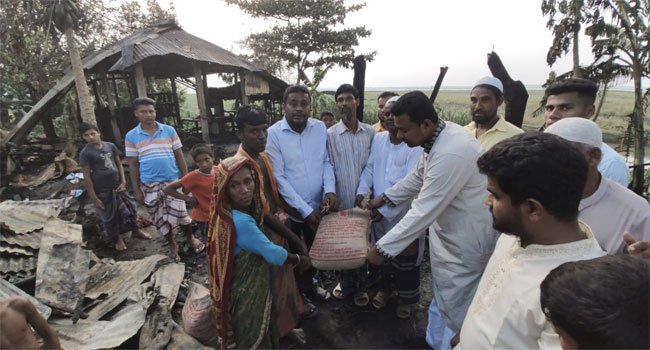 আগুনে পুড়ে ছাই ঈদের আনন্দ