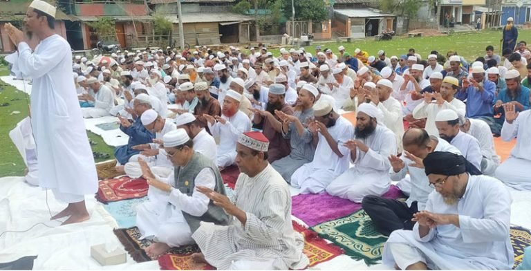 বৃষ্টি চেয়ে বাউফলে ইসতিসকার সালাত, অংশ নিলেন এমপি আসম ফিরোজ