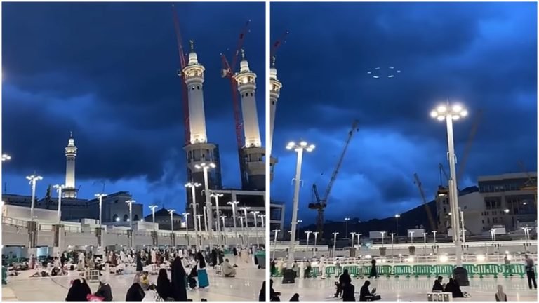 কাবায় অভূতপূর্ব দৃশ্যের অবতারণা