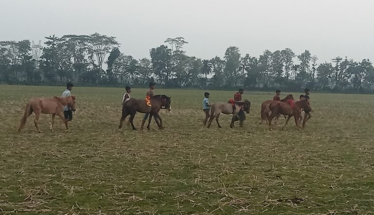 অনুমোদনহীন বৈশাখী মেলায় ঘোড় দৌড়ে জুয়ার আসর, সংঘর্ষ, আহত ৫