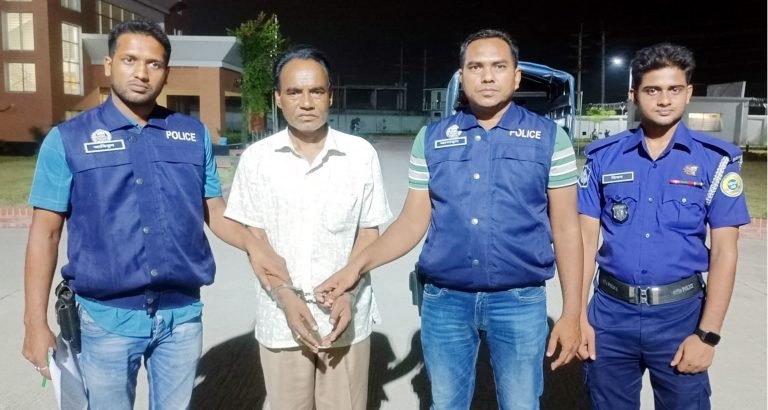 চার মামলার সাজাপ্রাপ্ত আসামি গ্রেপ্তার