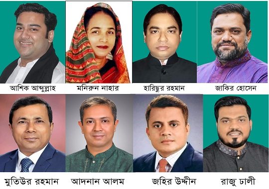 বরিশালে দশটি উপজেলার সাতটিতে নতুন মুখ