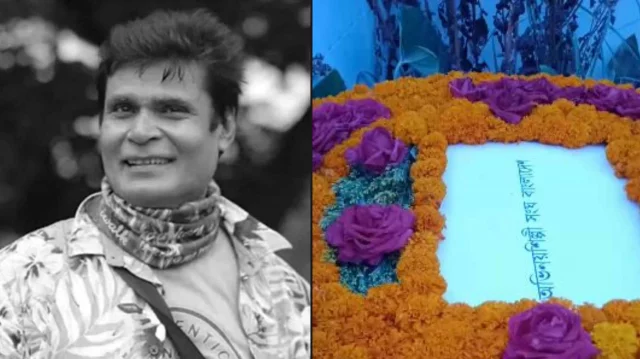 মায়ের পাশে চিরনিদ্রায় শায়িত হলেন অলিউল হক রুমি