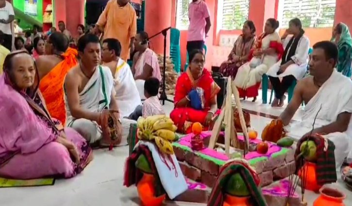 পটুয়াখালীতে রথযাত্রার আনুষ্ঠানিকতা শুরু