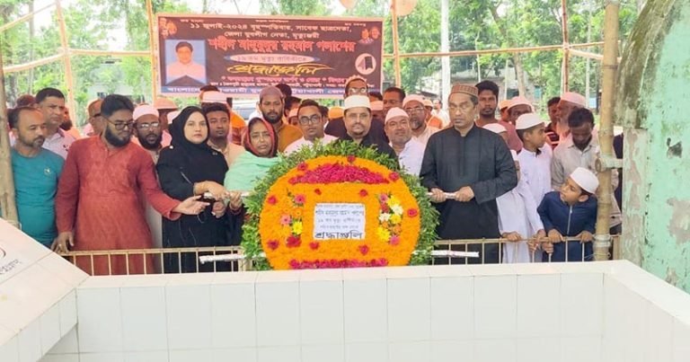 পটুয়াখালীতে যুবলীগ নেতার মৃত্যুবার্ষিকী পালিত