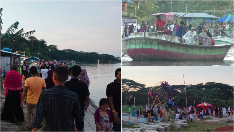 বদলেছে কীর্তনখোলা পাড়ের জীবন, ভাঙারপাড় যেন ‘মিনি কুয়াকাটা’