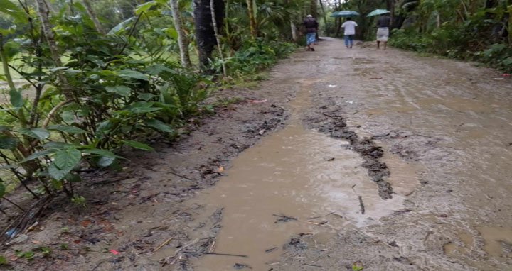 দুমকিতে রাস্তার বেহাল দশা – চলাচলের ভোগান্তি