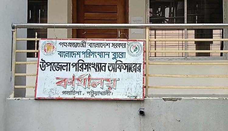 গলাচিপায় অর্থনৈতিক শুমারিতে অগ্রাধিকার পায়নি বেকার যুবরা