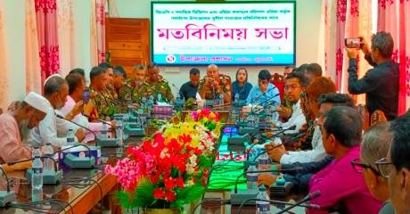 গলাচিপায় সুশীল সমাজের প্রতিনিধিদের সাথে সেনাবাহিনীর মত বিনিময়